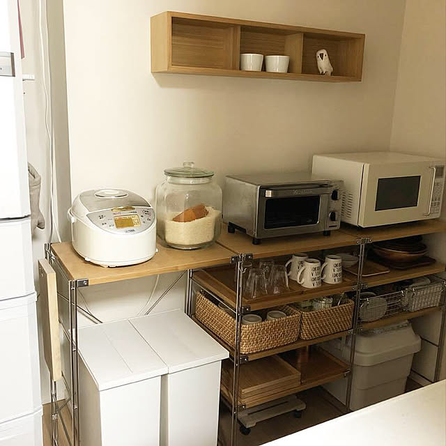 無印良品 レンジ台のおすすめ商品とおしゃれな実例 ｜ RoomClip