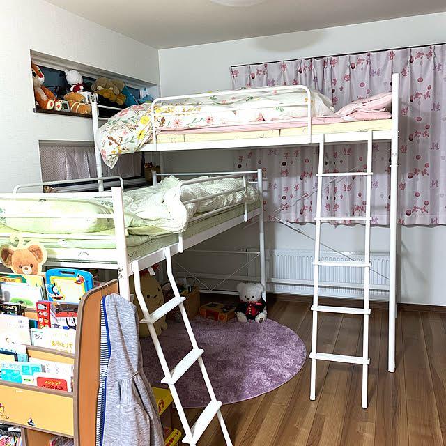 ニトリ ミドルベッド(ミドルベッド セパタPW WH) - 通販 | 家具と