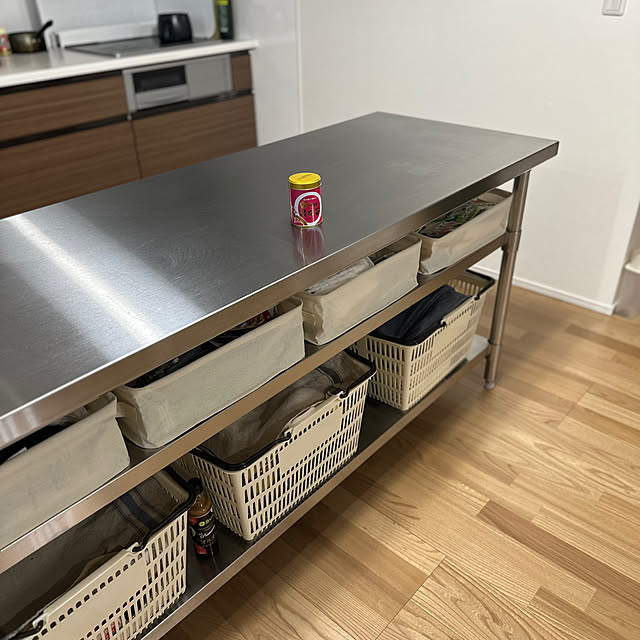 ステンレス作業台のインテリア実例 ｜ RoomClip（ルームクリップ）