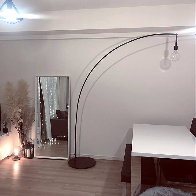 イケア SKAFTET スカフテート フロアランプベース、アーチ型 - 通販