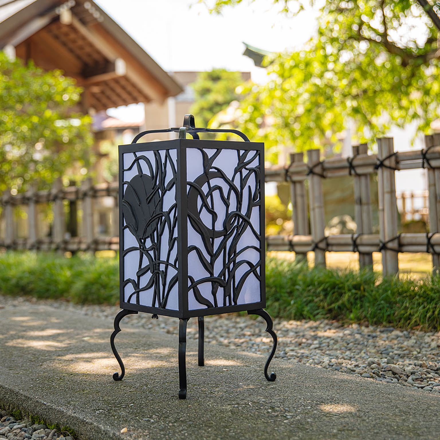 山善 【魯山人好み置行灯 武蔵野 Musashino】 [YZ-AM] 受注生産品 高岡