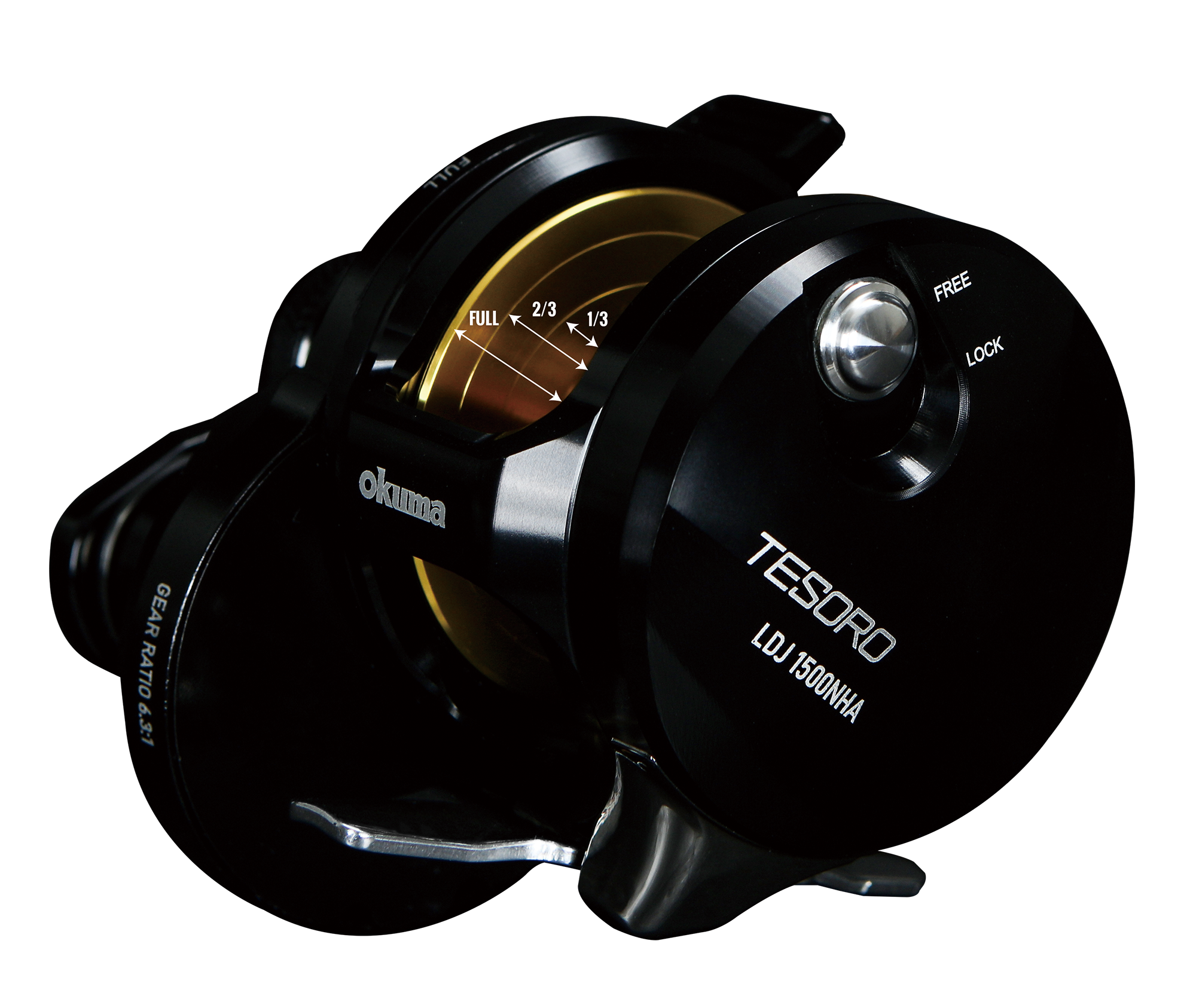 TESORO LDJ ジギングリール (新型) | OKUMA FISHING: 高度な釣り道具と