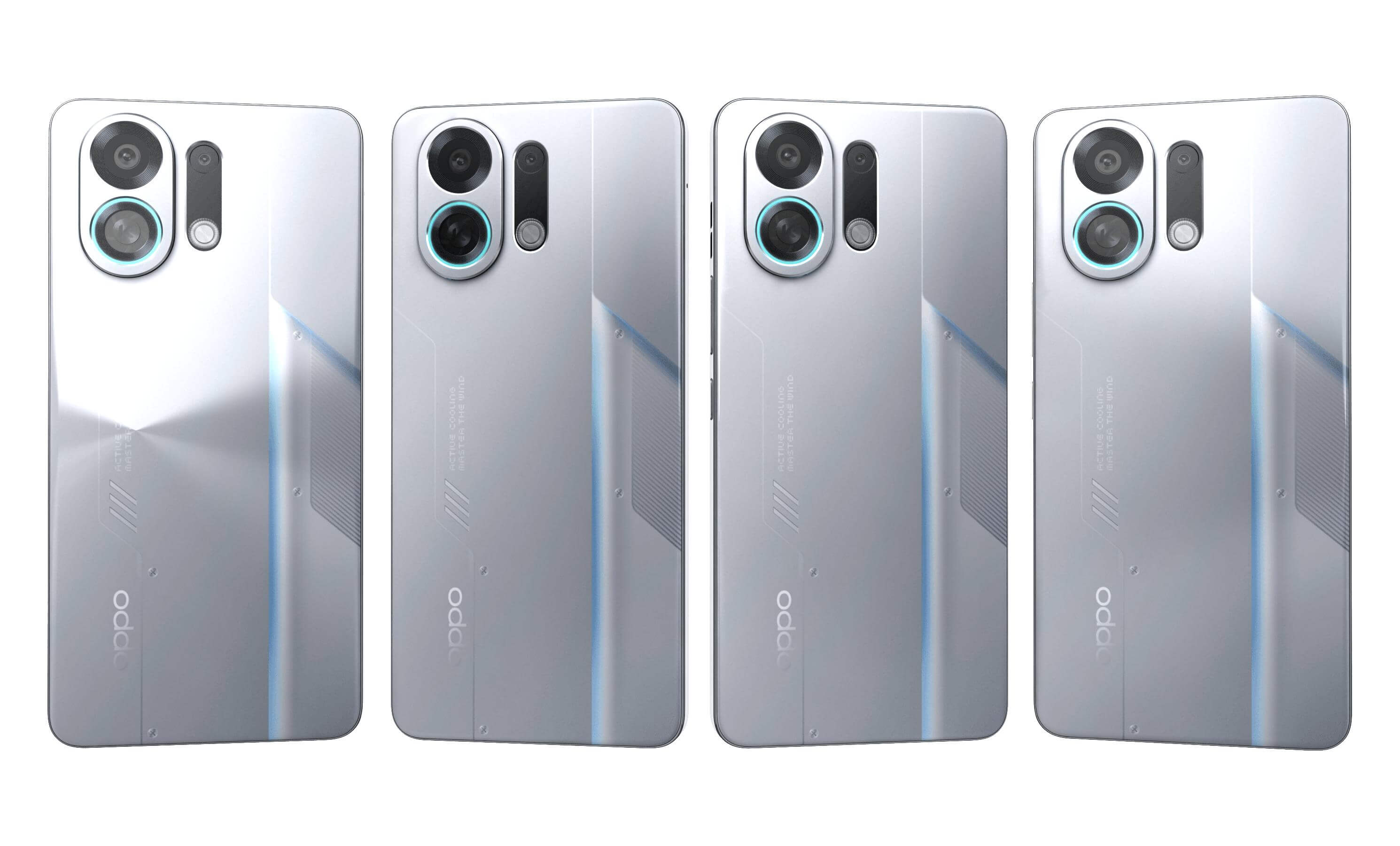 OPPO K13 Turbo Pro Knight Silver - 3D Model by Rever_Art