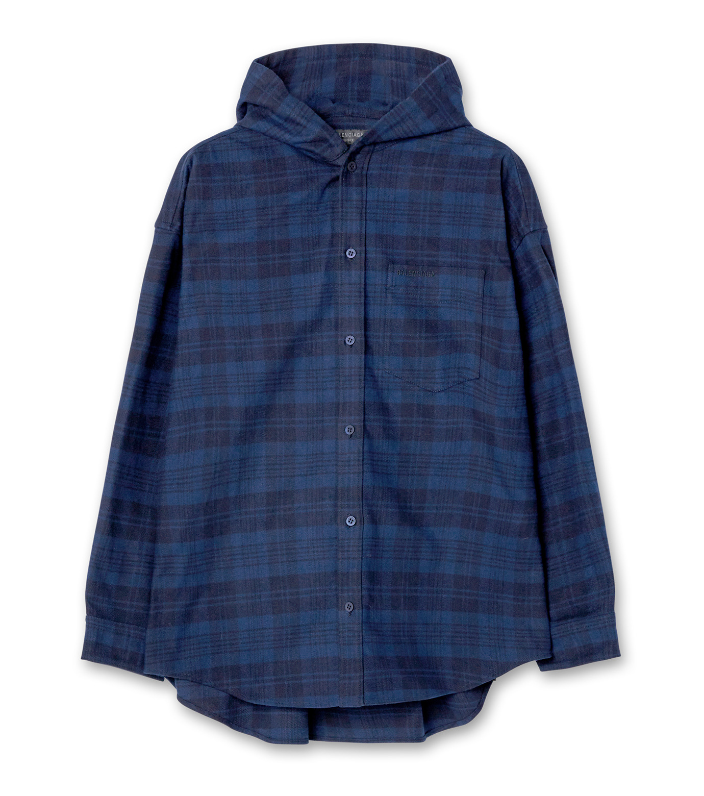 バレンシアガ - BALENCIAGA | Check Flannel Hooded | RESTIR リステア