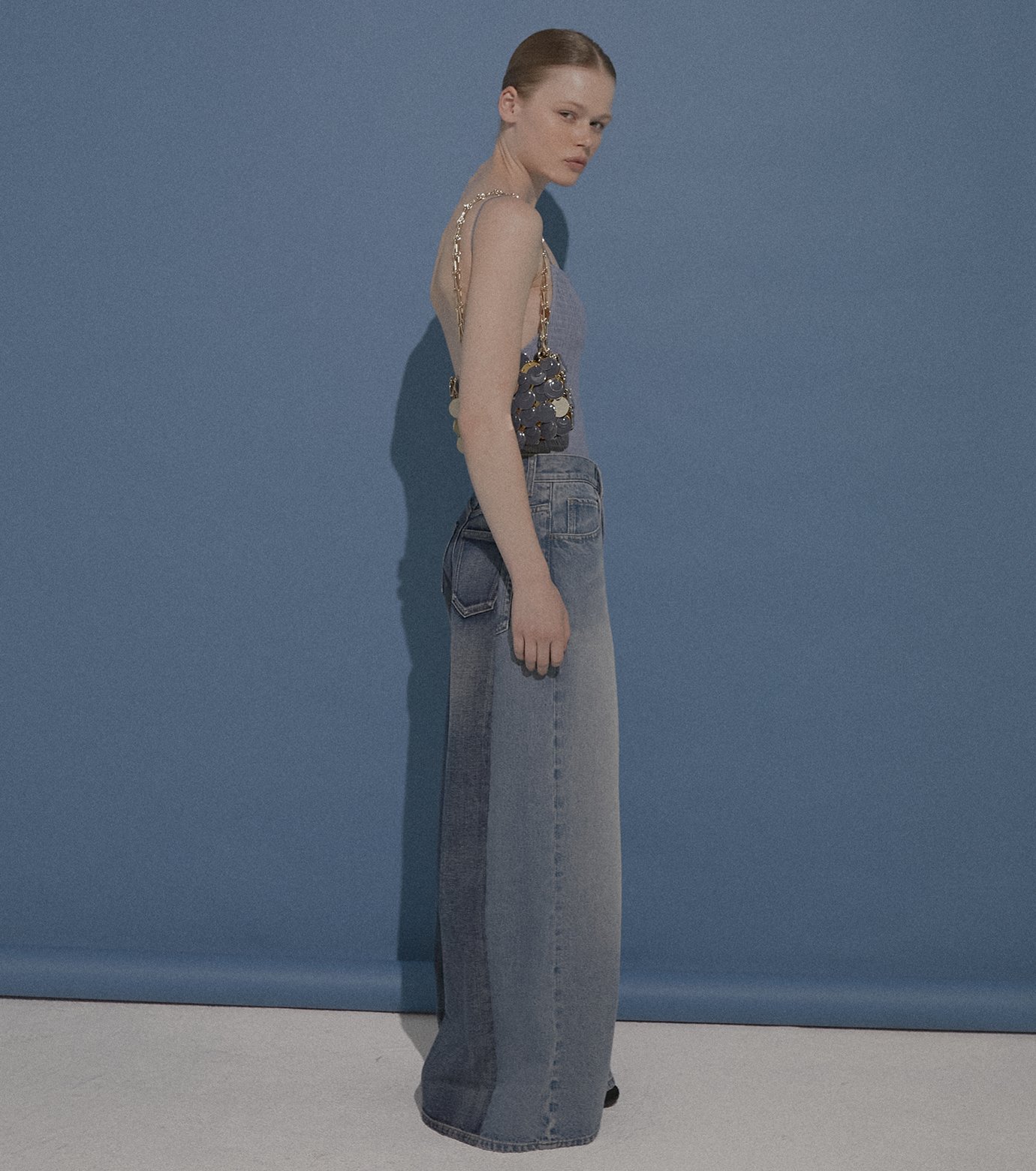 ミズアソビ - MIZUASOBI | Spaghetti Bodysuit-Blue-Fの通販 | RESTIR