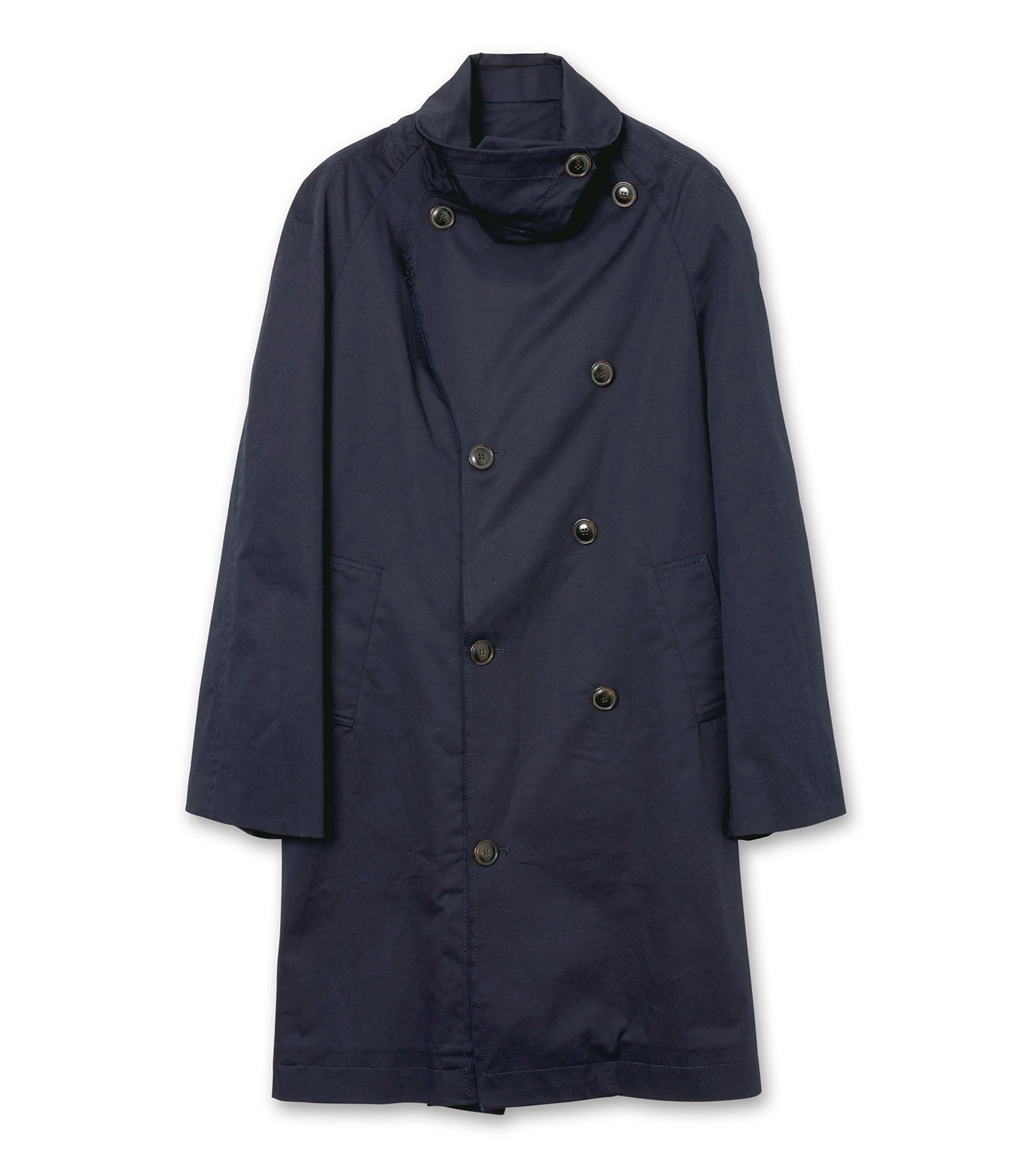 マリナ・イー - MARINA YEE | MY 2Gender Overcoat-Navy-2の通販