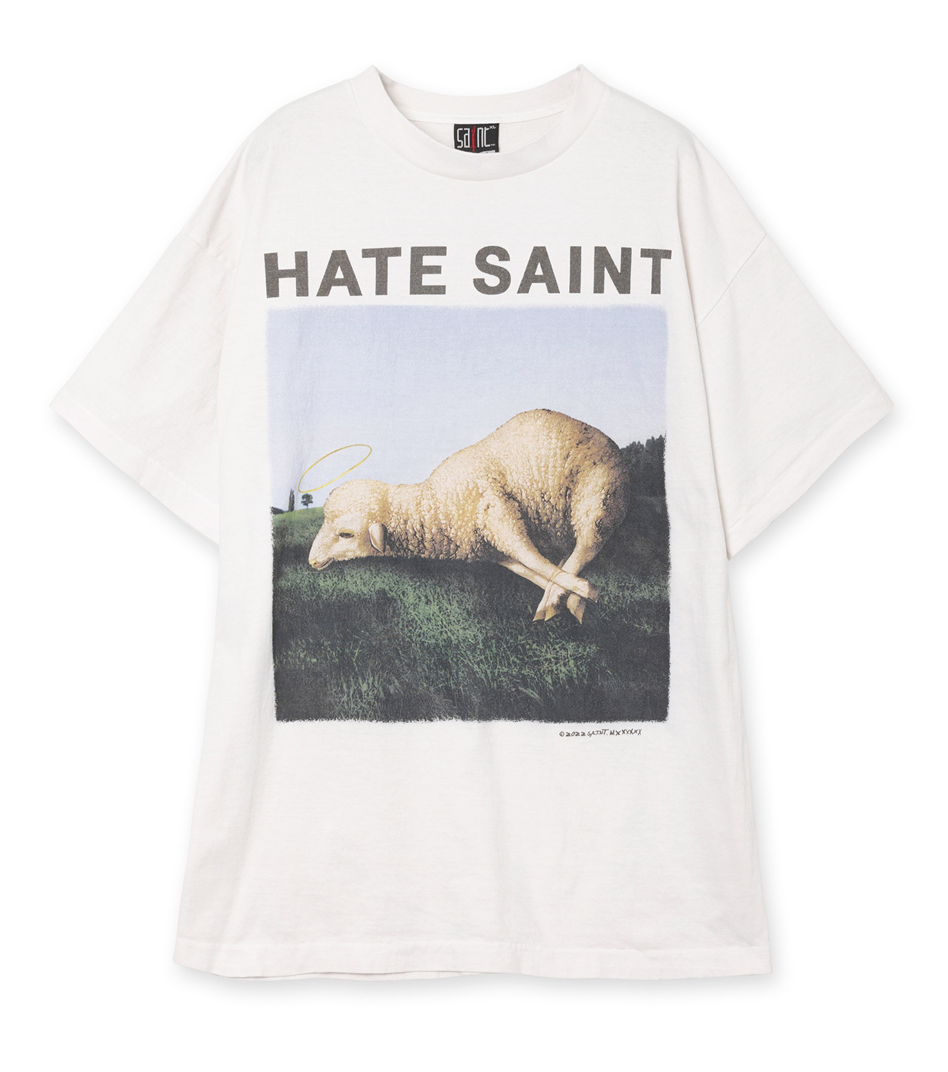 セント マイケル - ©️SAINT Mxxxxxx | HATE SHEEP TEE-White-Sの通販