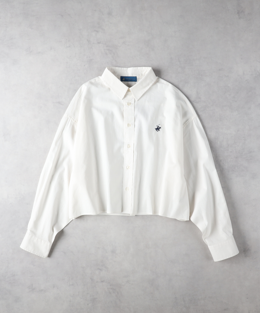 限定展開】クロップド丈シャツ(S ホワイト): トップス｜Right-on公式