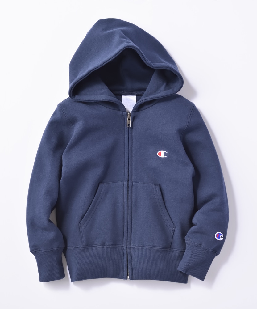 ワンポイントジップパーカー(100 ネイビー): トップス｜Right-on公式