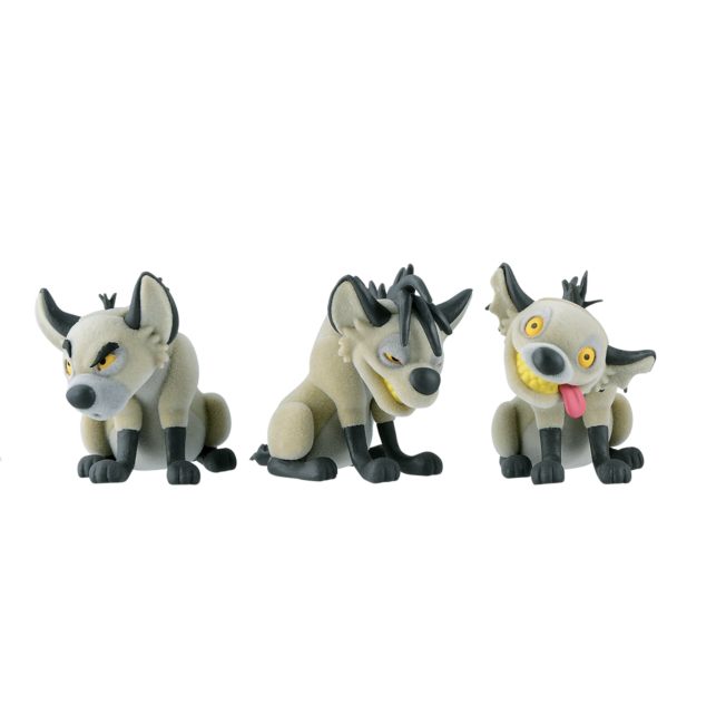 Banpresto Fluffy Puffy Shenzi, Banzai and Ed Figurine Set | Disney