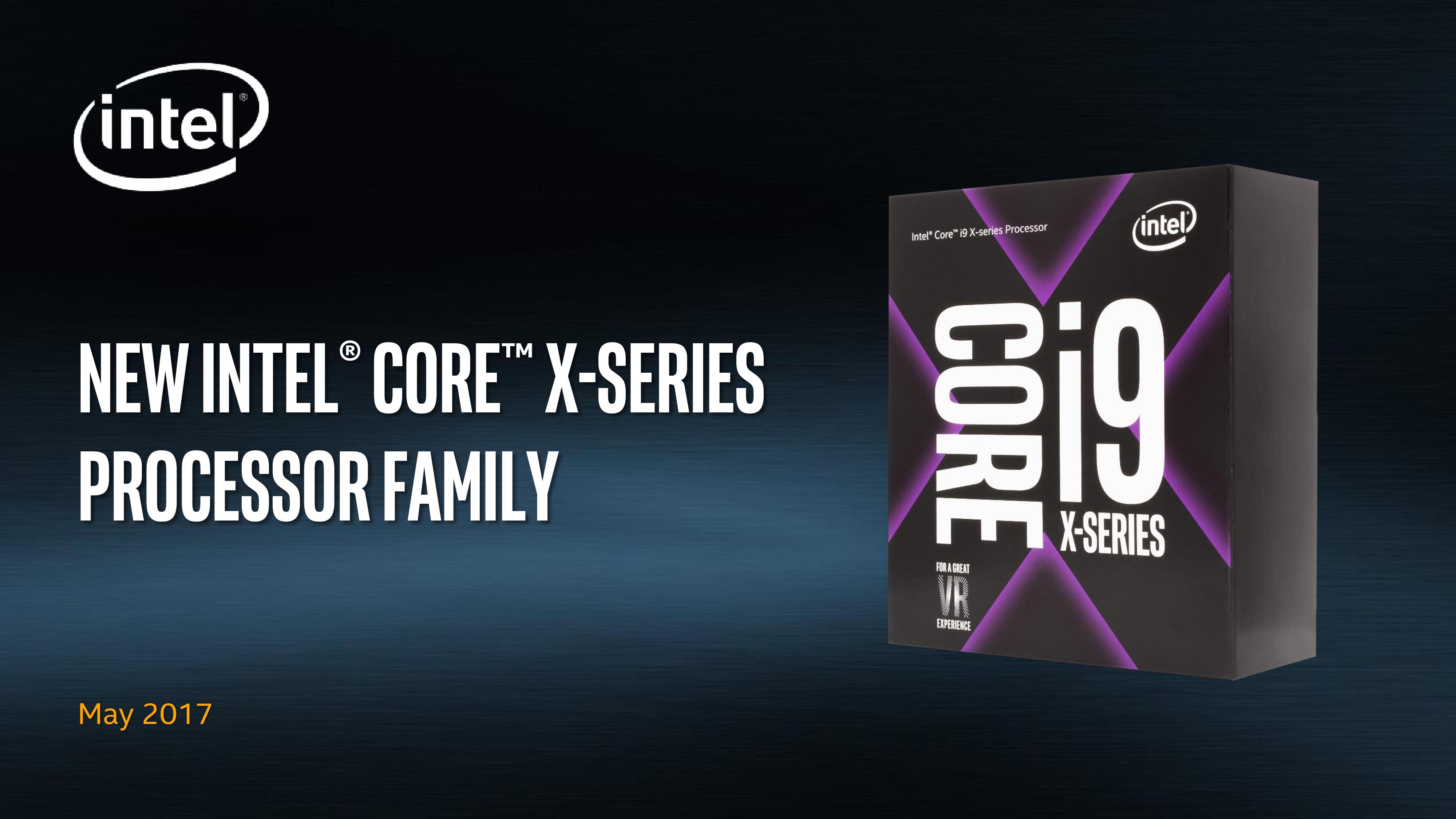 Intel's Core-X Series Detailed: Led by the Core i9 7980 XE '18