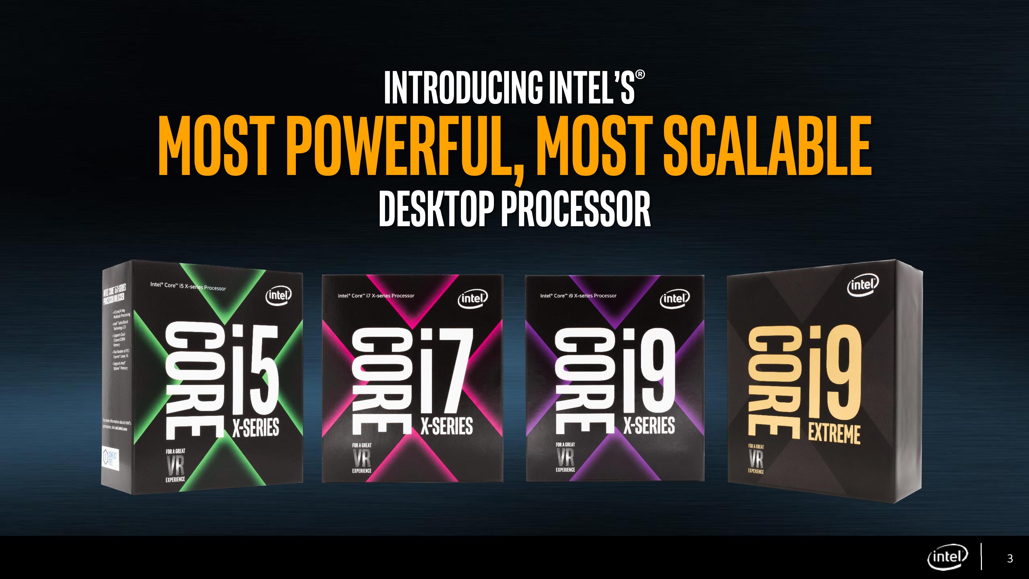 Intel's Core-X Series Detailed: Led by the Core i9 7980 XE '18