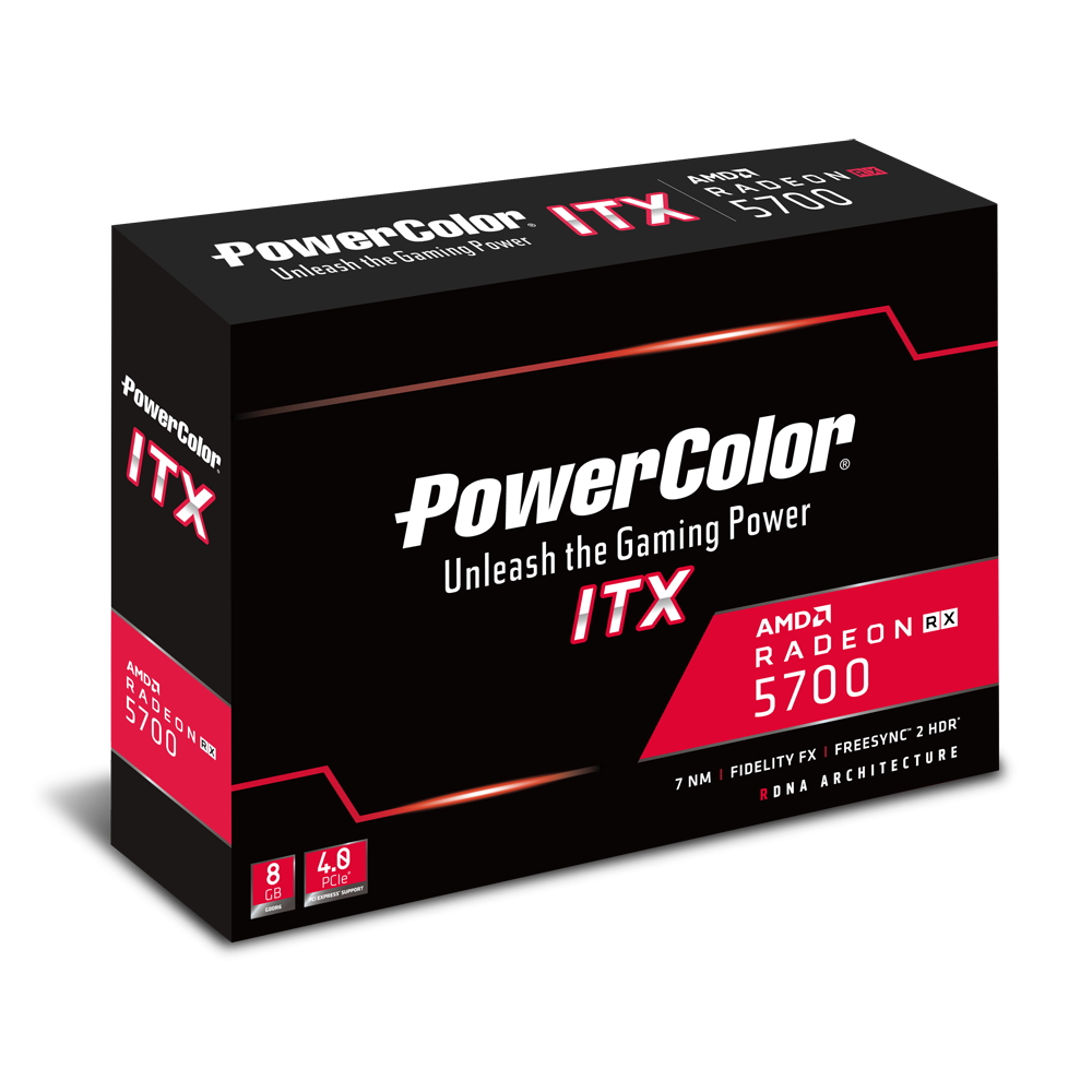 PowerColor Unveils World's First Mini-ITX Radeon RX 5700 Graphics Card