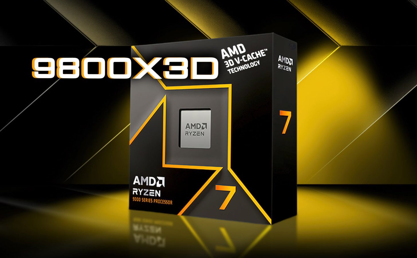 AMD Ryzen 7 9800X3D 9000シリーズ CPU AMD - Ryzen 7 9800X3D 8-Core