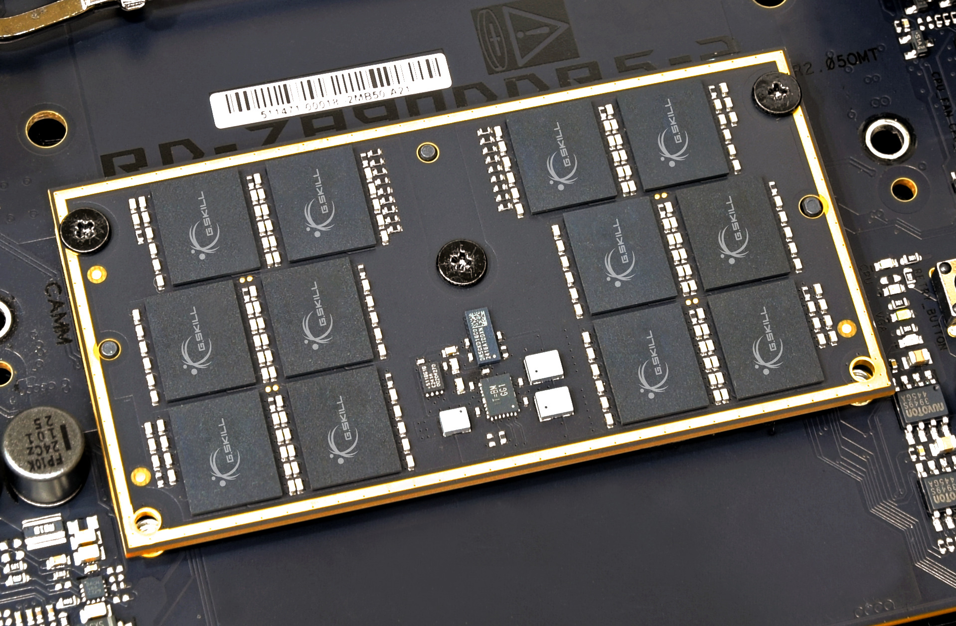 G.Skill Pushes CAMM2 DDR5 Memory To 10,000 MT/s 