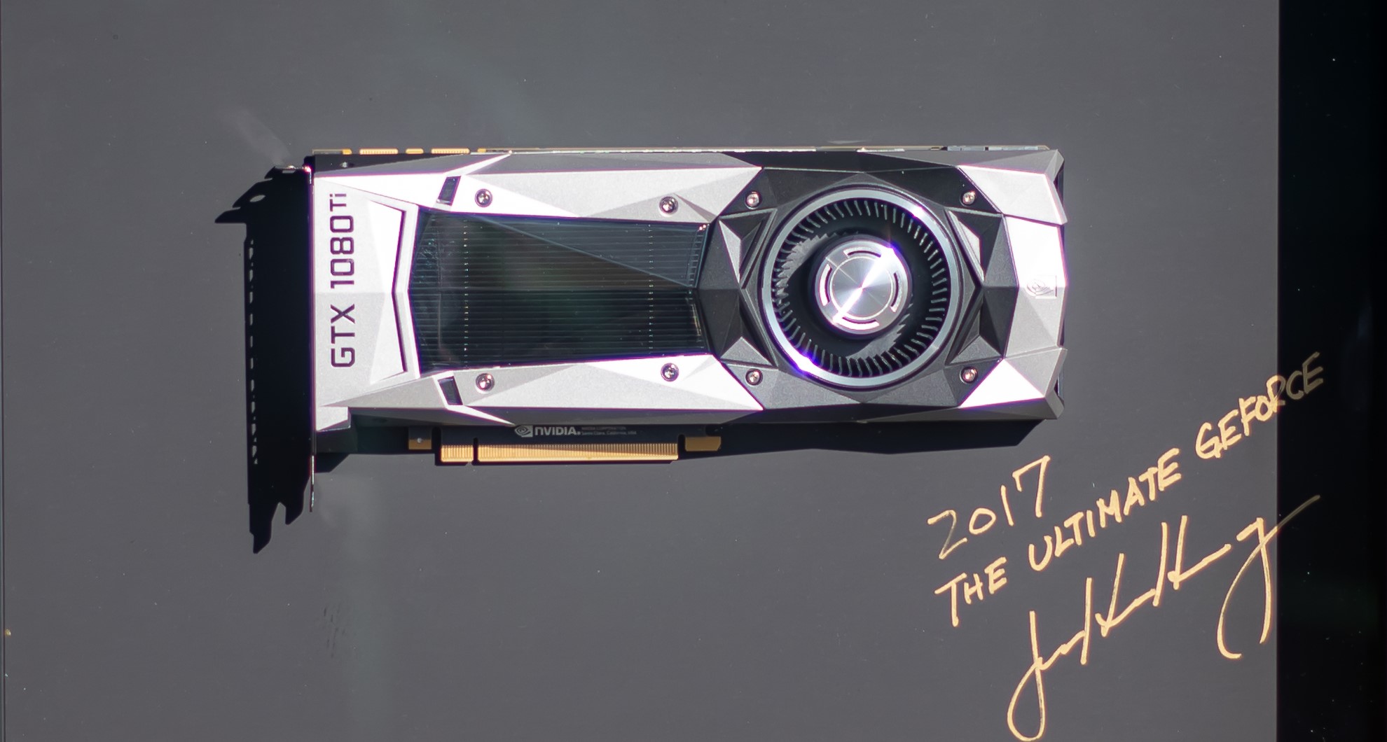 NVIDIA Giving Away CEO-Signed GeForce GTX 1080 Ti GPU, The Best