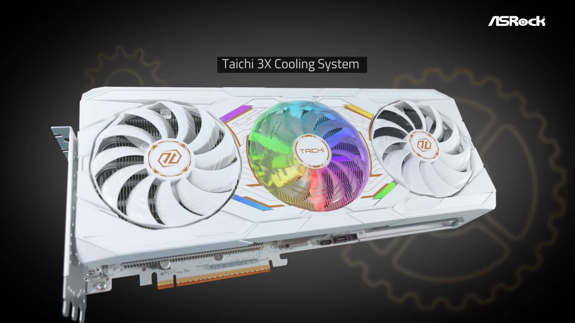 ASRock Introduces RX 9070 XT Taichi White GPU With LCD Display