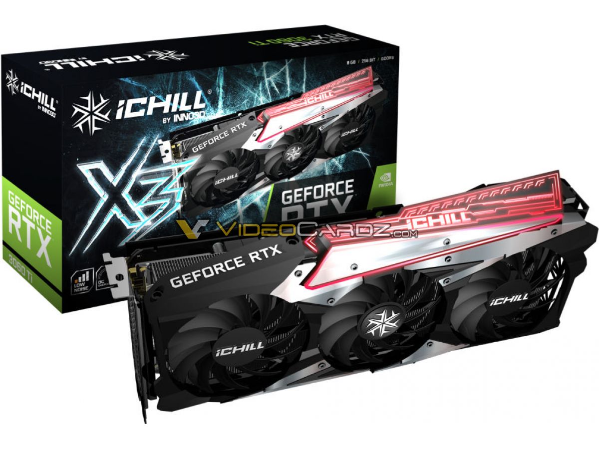 NVIDIA GeForce RTX 3060 Ti 8 GB Custom Graphics Cards Leak Out