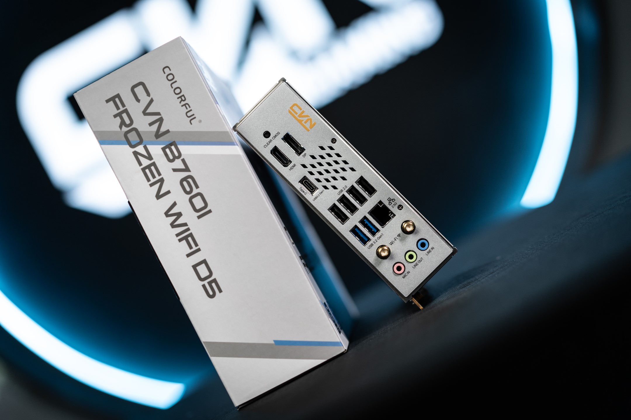 colorful B760I-A FROZEN WIFI ITX マザーボード Colorful CVN B760I