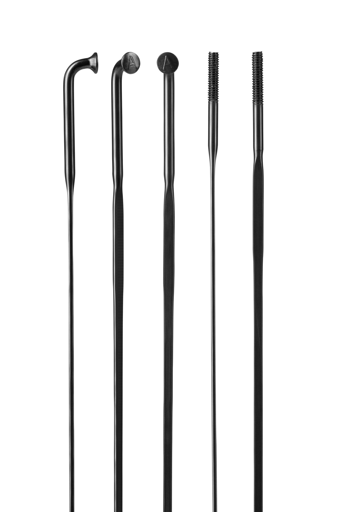 Alpina Hyperlite Aero 14G - Black - J-Bend - Spoke - Wheel-Parts.shop