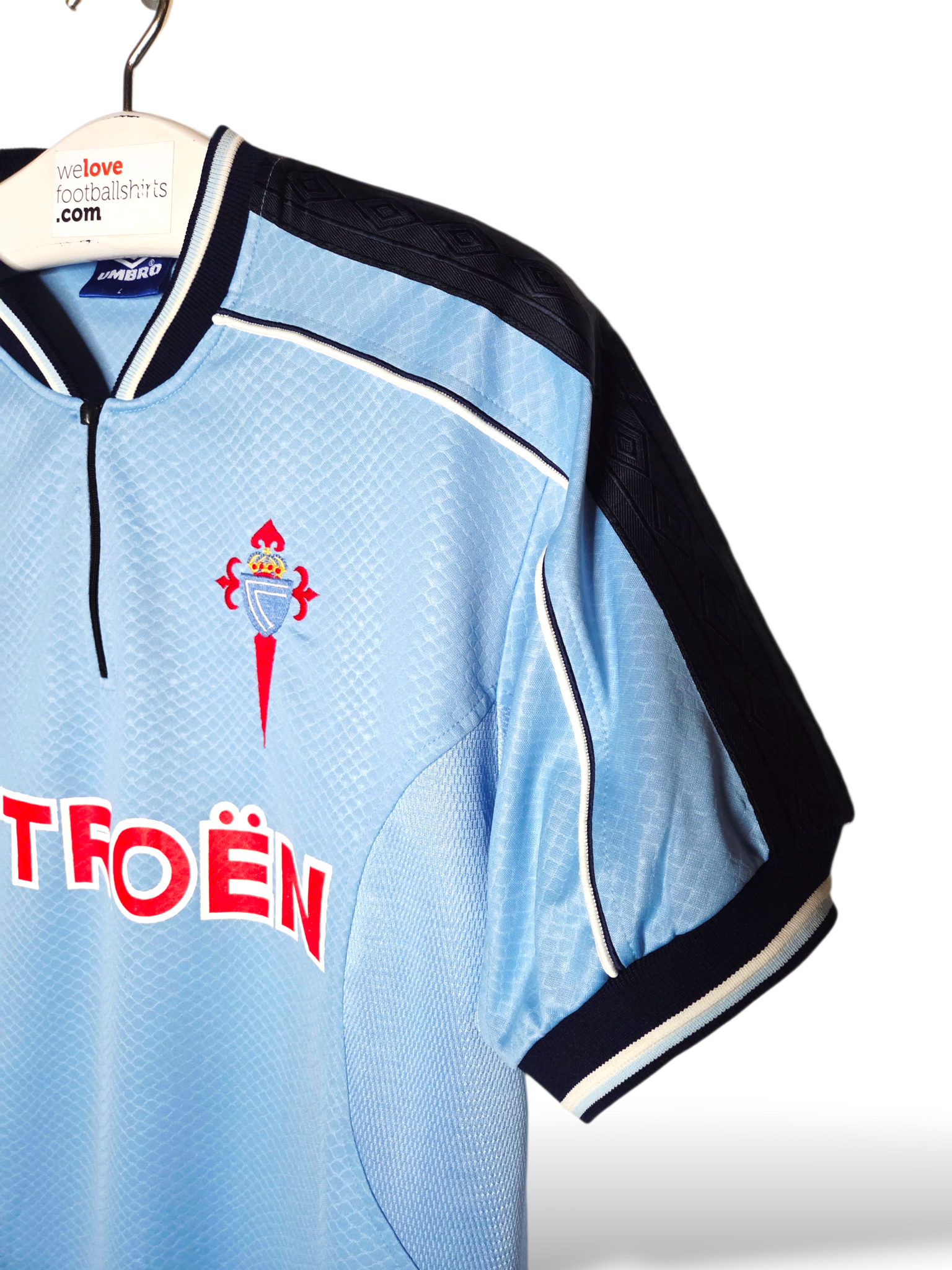 Retro vintage football shirt RC Celta de Vigo 1999/01