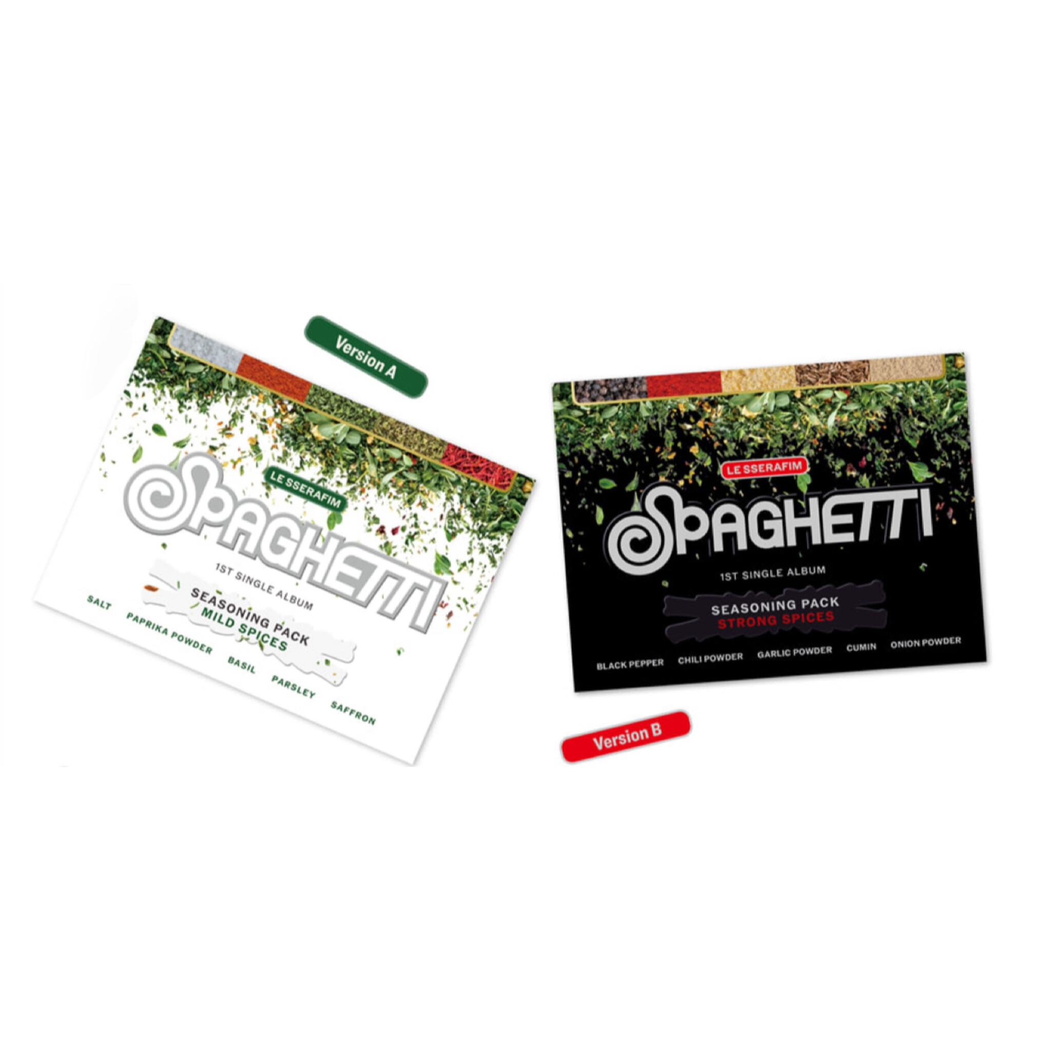 LE SSERAFIM (르세라핌) - SPAGHETTI - [WEVERSE ALBUM] - SINGLE