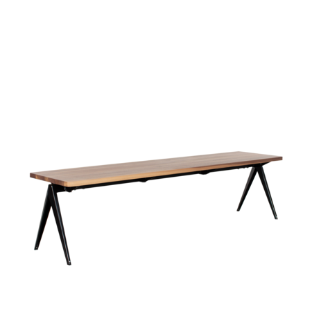 Galvanitas | TD4 Table Bench Black / Walnut - De Machinekamer