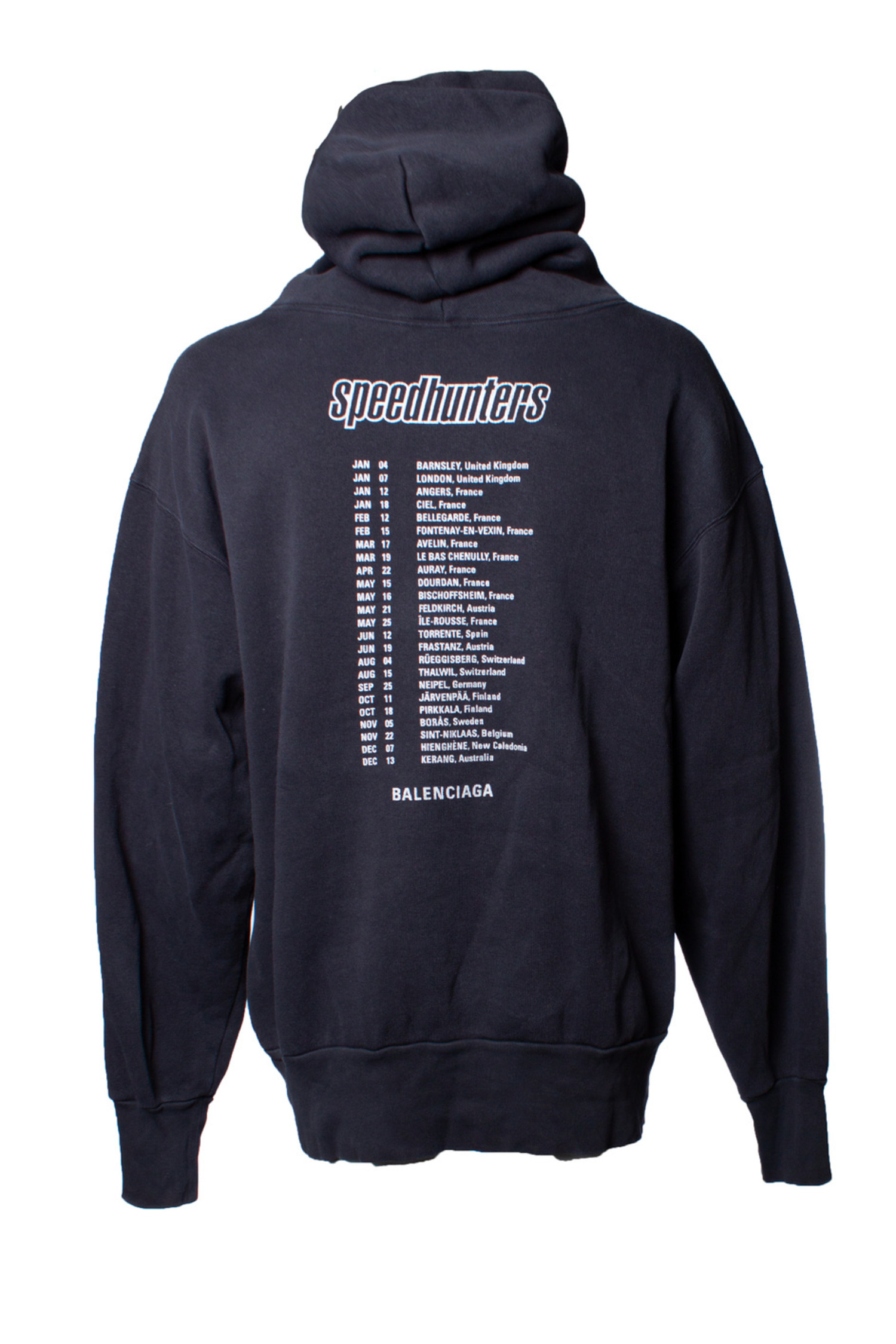 Balenciaga, Speedhunters hoodie - Unique Designer Pieces