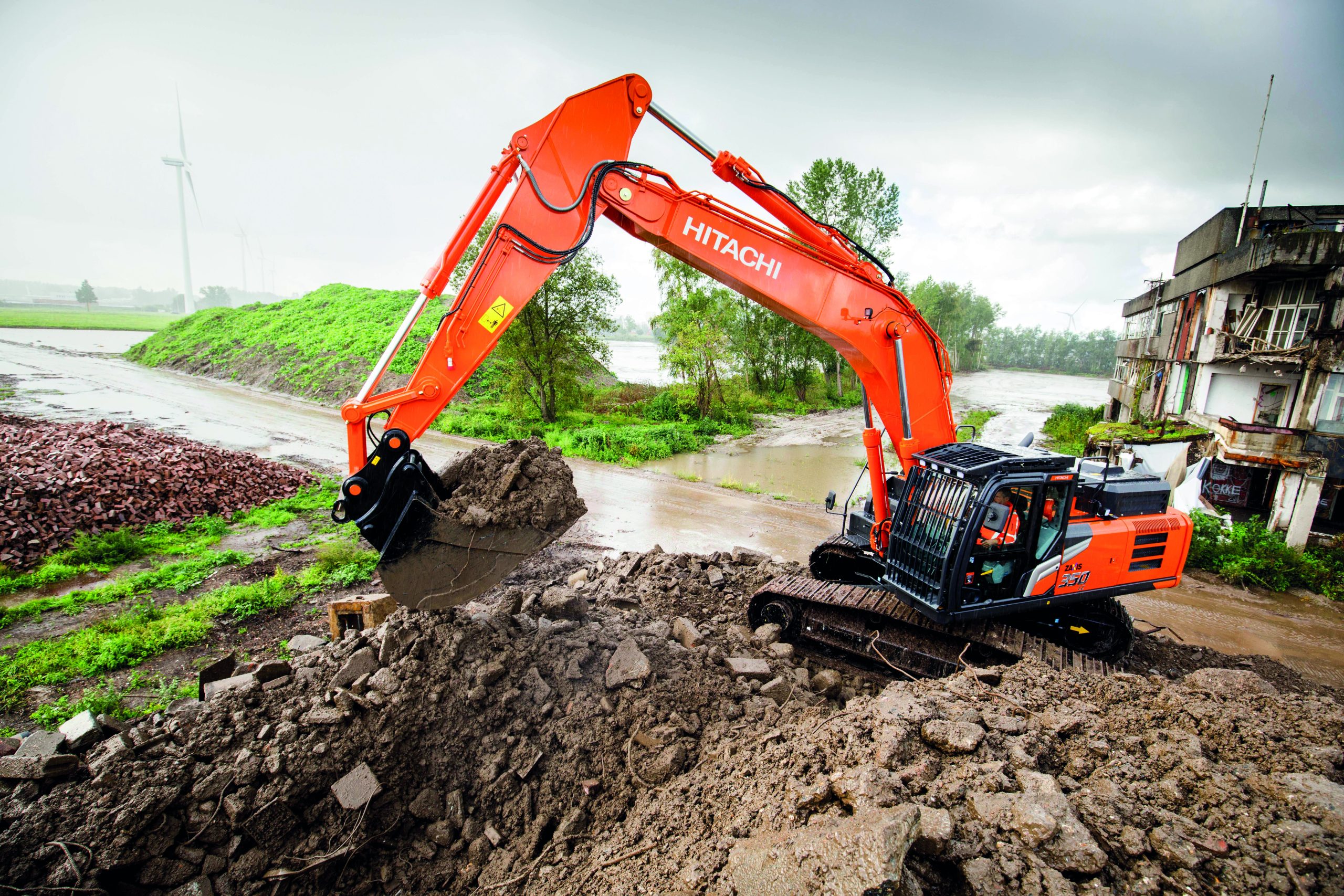 Buy Hitachi Excavator ZX350LC-7H Across Canada - Wajax - Hitachi