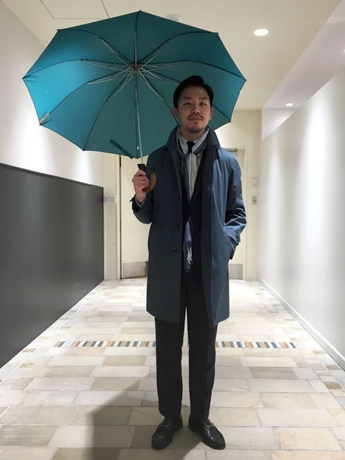 セール】SD: LORO PIANA 【STORMSYSTEM】 コットン ステンカラーコート