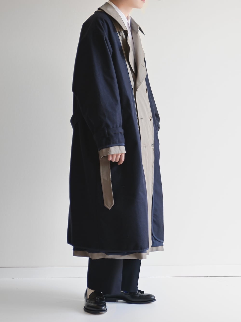 YOKE（ヨーク）の「YOKE/ヨーク/REVERSIBLE TRANCH COAT YK20AW0142C