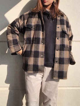 PENDLETON×FREAK'S STORE/ ペンドルトン 別注ボアCPOジャケットを使っ