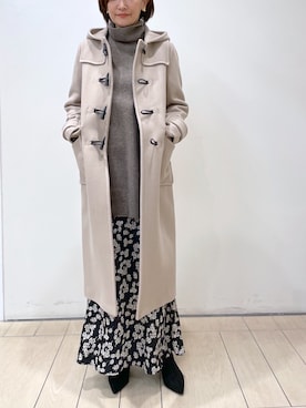 RIVE DROITEのダッフルコートを使った人気ファッションコーディネート