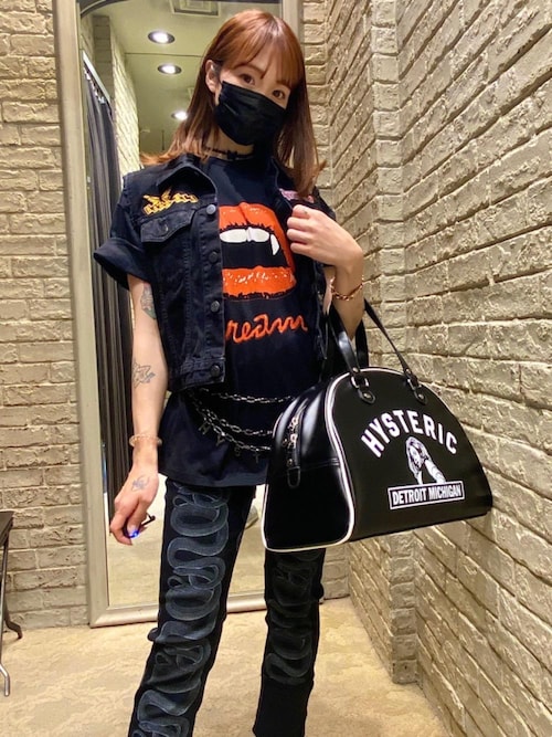 HYSTERIC GLAMOURアミュプラザ博多店NAGISAさんのデニムパンツを使った