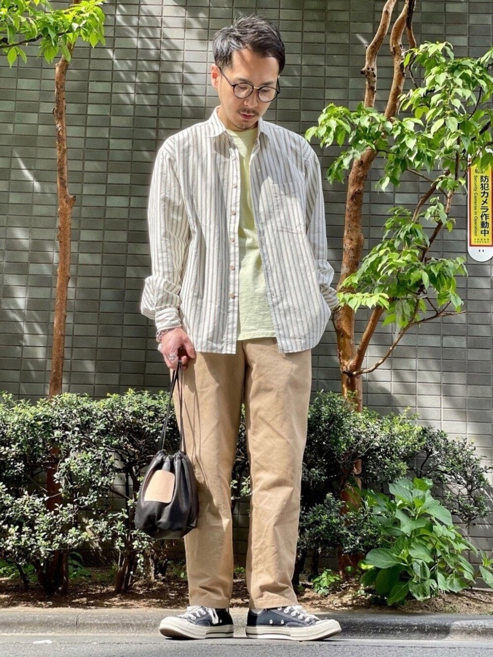 AURALEE / オーラリー ウォッシュドフィンクスツイルストライプシャツ