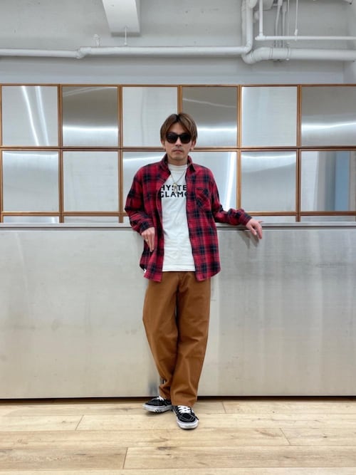 ナッピング加工 ビエラチェックシャツ（シャツ/ブラウス）｜HYSTERIC