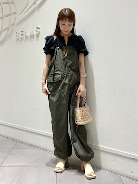 BEAMS BOY / ソロテックス レイン ビブを使った人気ファッション