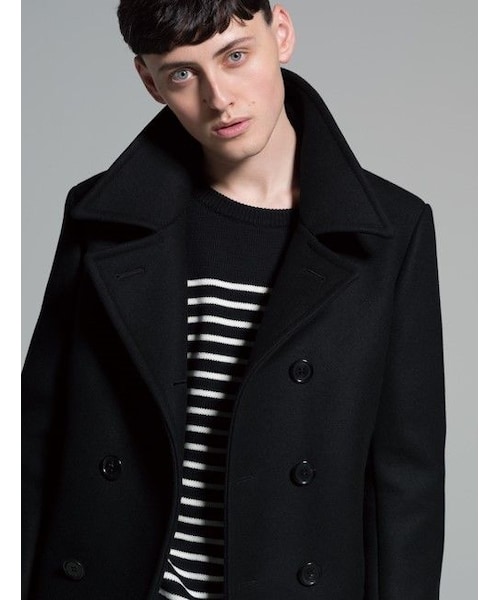 LITHIUM HOMME（リチウム オム）の「【HEAVY MELTON SHORT PEA COAT