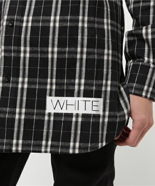 off white（オフホワイト）の「OFF WHITE チェックシャツ（シャツ