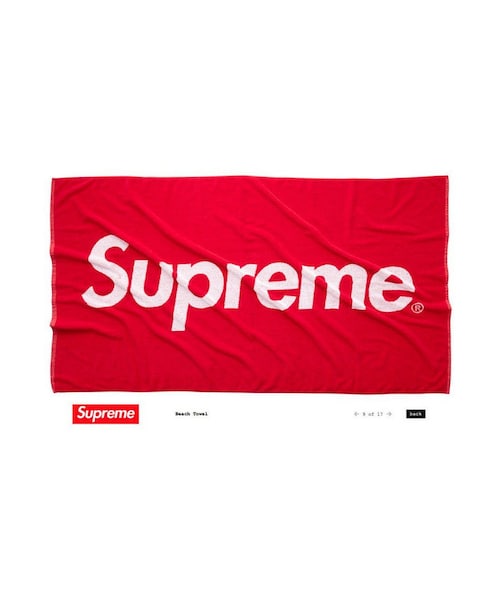 Supreme （シュプリーム）の「SUPREME Beach Towel box logo バス