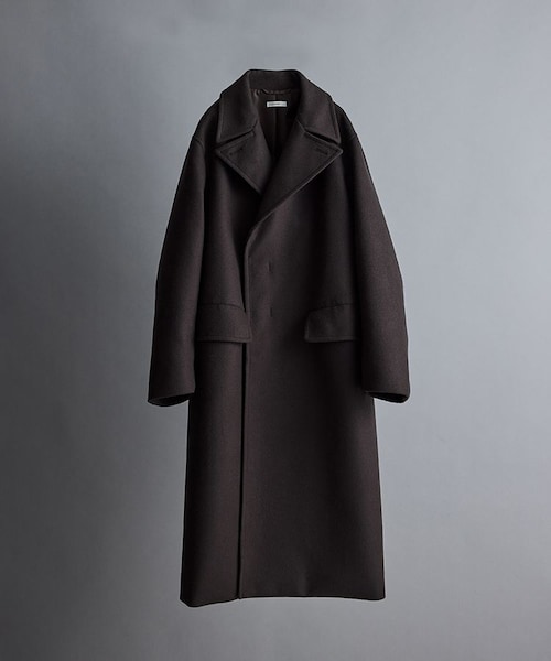 LIDNM（リドム）の「SUPER140S OFFICER COAT（チェスターコート）」 - WEAR