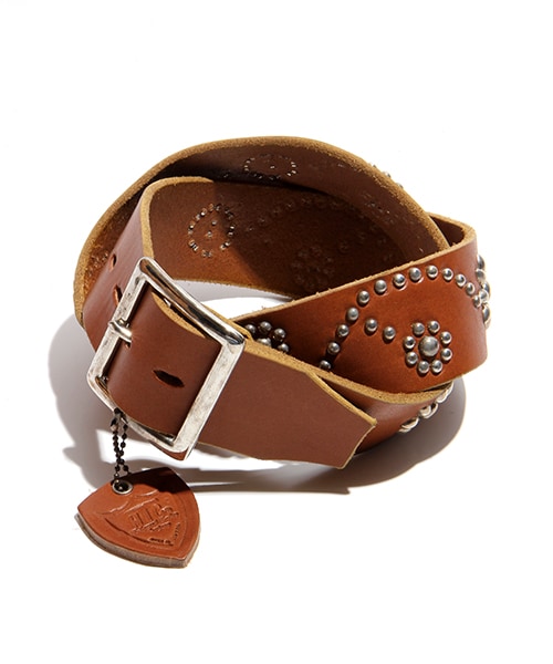 HTC（エイチティーシー）の「【15SS新作】 スタッズフラワー ベルト