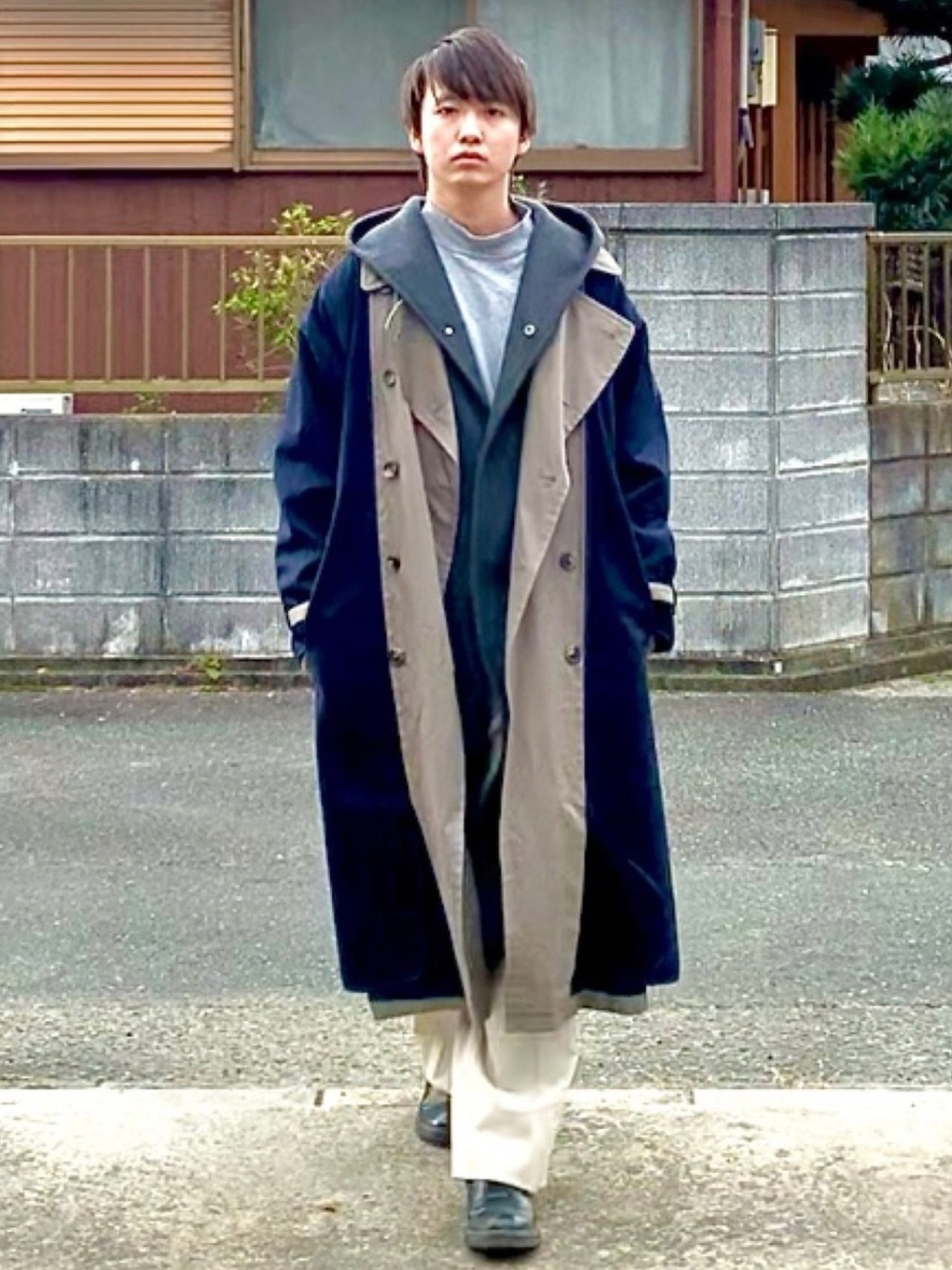 YOKE（ヨーク）の「YOKE/ヨーク/REVERSIBLE TRANCH COAT YK20AW0142C