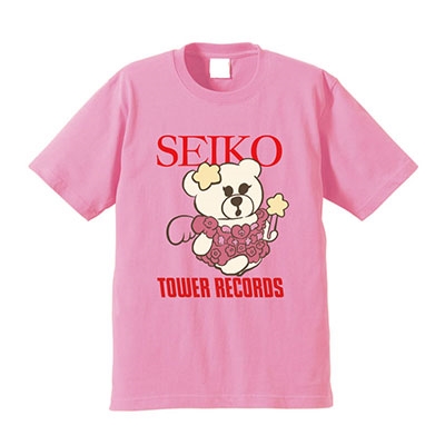 大森靖子 × TOWER RECORDS Tシャツ ピンク XLサイズ/大森靖子