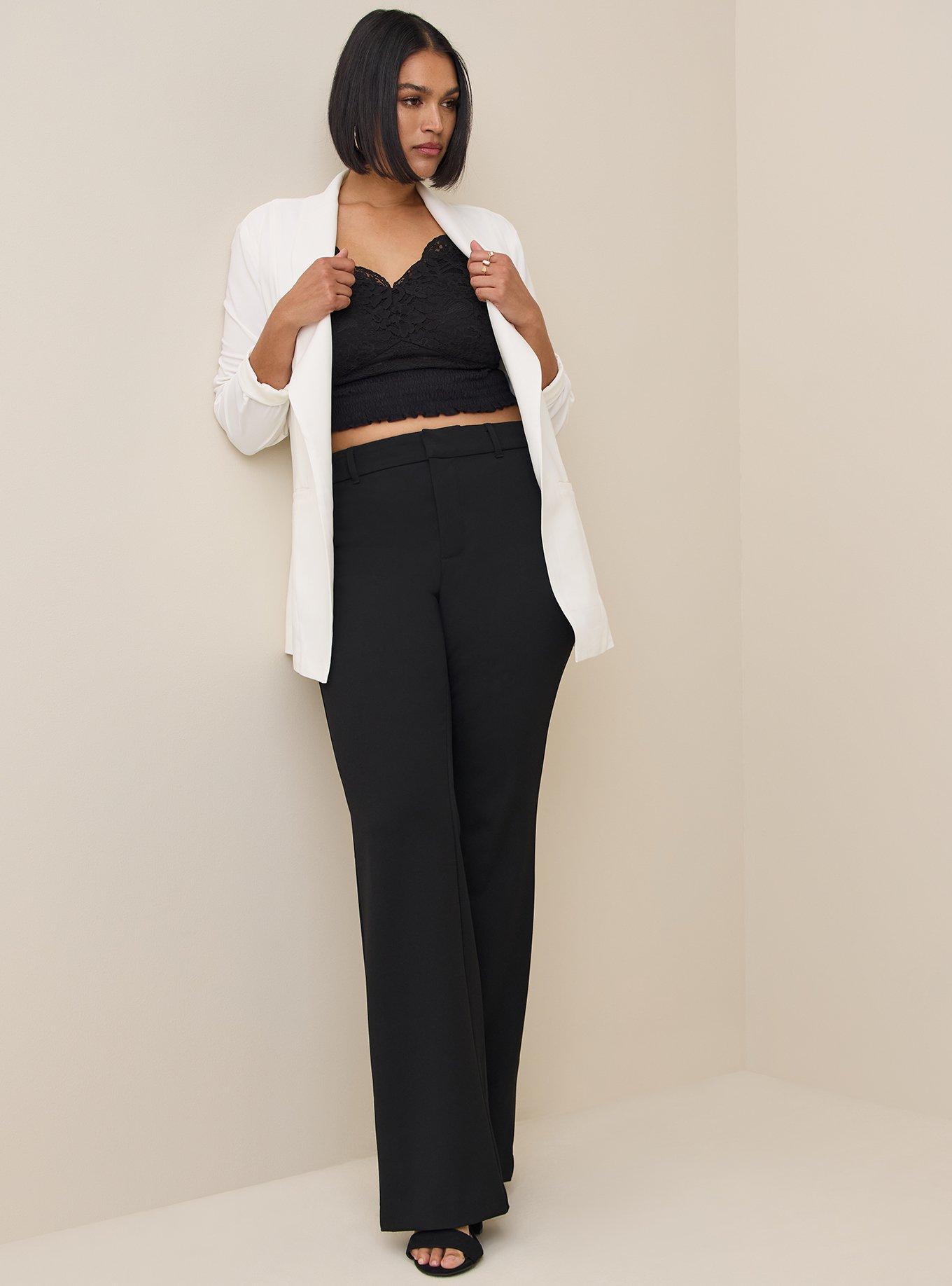 Plus Size - Studio Crepe Classic Shawl Collar Blazer - Torrid