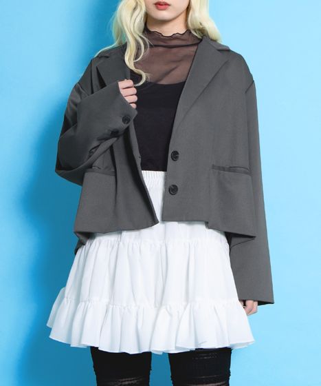 ショートテーラードジャケット[商品：PN24SS-004] - PUNYUS Online