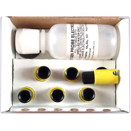 Cap Membrane Kit 1.25 Mil PE (6 each), includes electrolyte