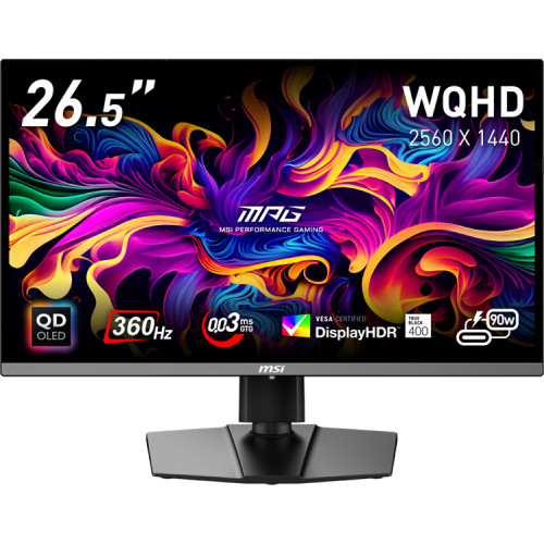 MSI エムエスアイ MPG 271QRX QD-OLED 26.5インチ WQHD(QHD) 2560x1440