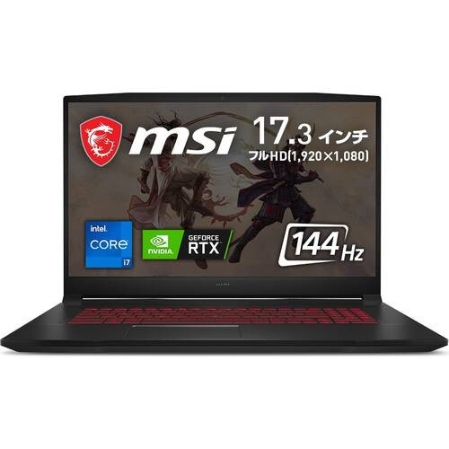 MSI エムエスアイ Katana-GF76-11UD-671JP [ 17.3型(144Hz) / フルHD