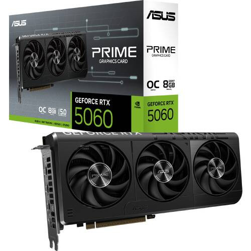 ASUS エイスース PRIME GeForce RTX 5060 8GB GDDR7 OC Edition PRIME